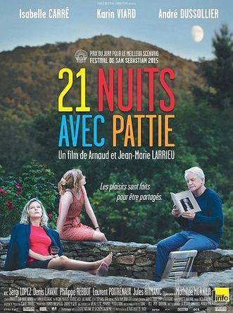21 ночь с Патти / Vingt et une nuits avec Pattie (2015) смотреть онлайн, скачать - трейлер