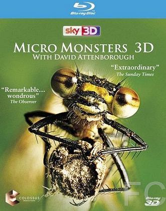 Микромонстры 3D с Дэвидом Аттенборо / Micro Monsters 3D (2013) смотреть онлайн, скачать - трейлер