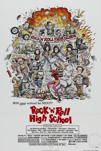 Высшая школа рок-н-ролла / Rock 'n' Roll High School (1979) смотреть онлайн, скачать - трейлер