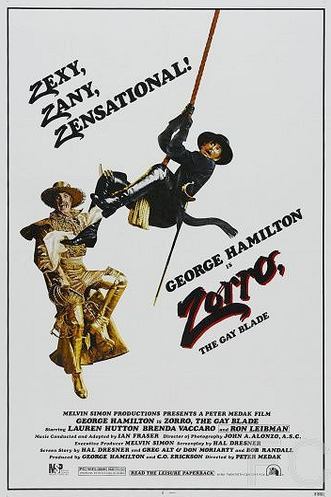 Зорро, голубой клинок / Zorro: The Gay Blade (1981)