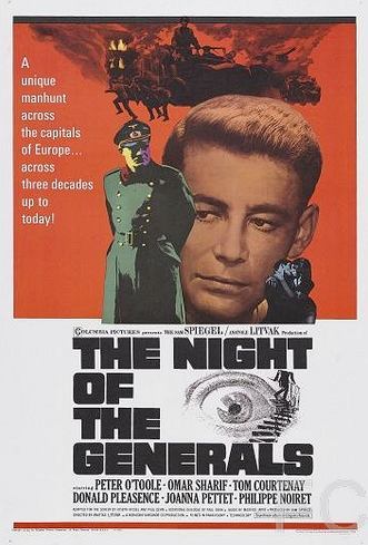 Ночь генералов / The Night of the Generals (1966) смотреть онлайн, скачать - трейлер