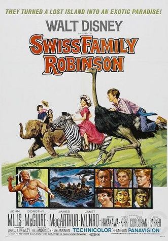 Швейцарская семья Робинзонов / Swiss Family Robinson (1960) смотреть онлайн, скачать - трейлер